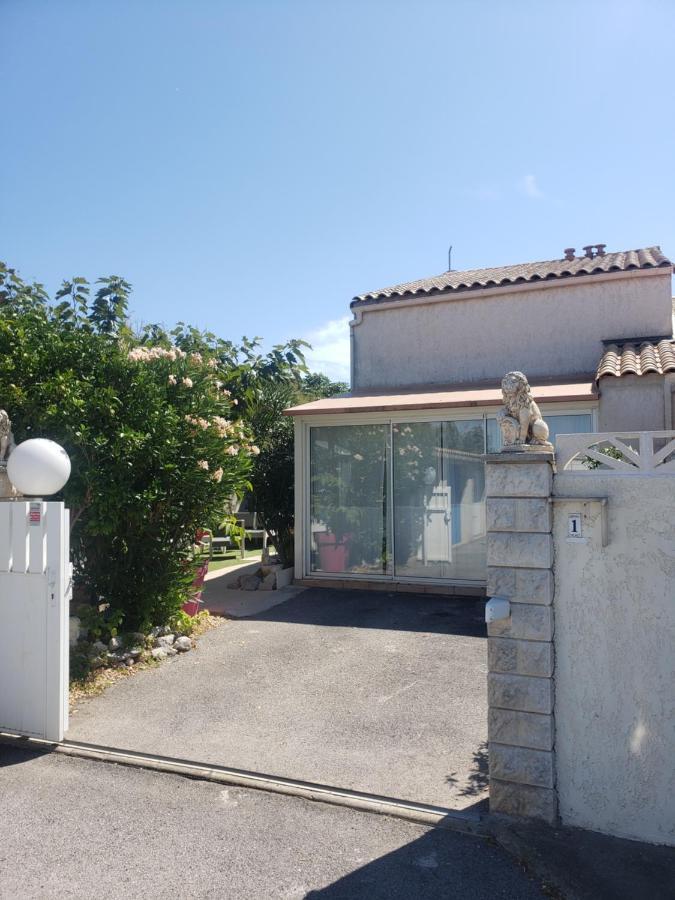 Reve Bleu, Maison T3 Frontignan Plage Avec Jardin, Mer A 250M, Clim & Parking Dış mekan fotoğraf